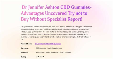 jennifer ashton cbd gummies|Fact check: Facebook ad falsely claims CBD gummies。